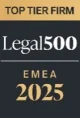Top Tier firm legal 500 2025